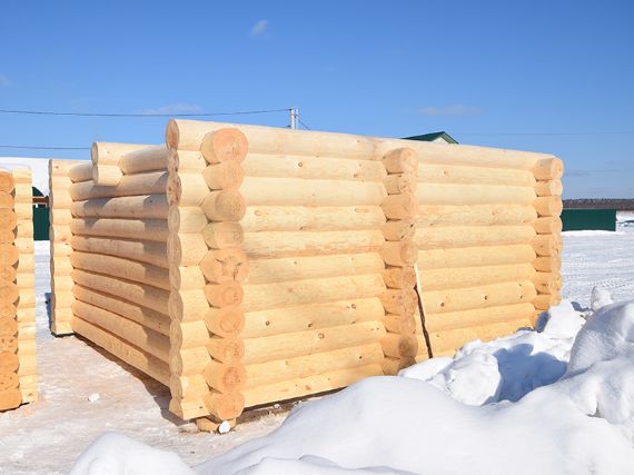 Купить сруб для дома или бани в интернет-магазине Шувое-24.ру с доставкой и сборкой на месте